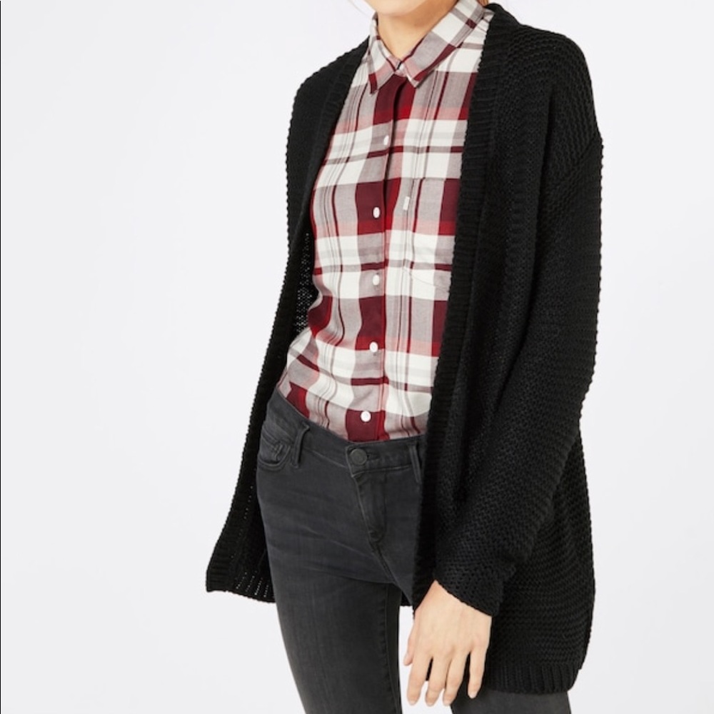 Vero Moda black knit cardigan